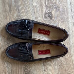 Cole Haan Men's Dark Brown Tassel Loafers
